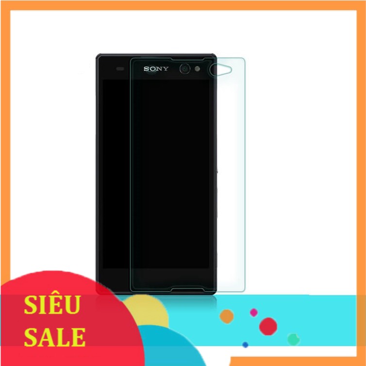 Tấm dán kính cường lực Sony C3 S55T hiệu Glass Pro - Không full màn hình