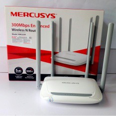 Bộ phát Wifi Mercury MW325R 4 ăng ten (hộp chữ xéo)