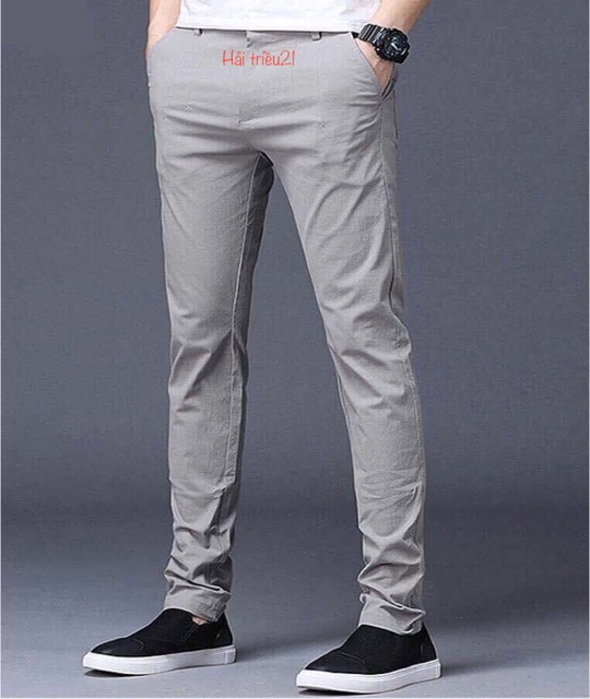 Quần tây giản ôm body phong cách hàn quốc | BigBuy360 - bigbuy360.vn