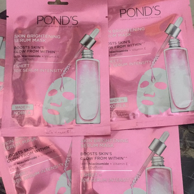 Gói đắp mặt nạ pond's