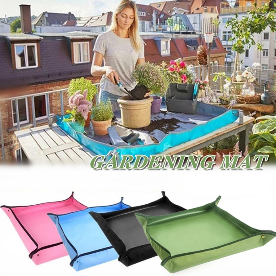 50 * 50CM Thảm trồng cây Làm vườn Thảm làm vườn Tấm lót làm vườn Tấm lót làm vườn