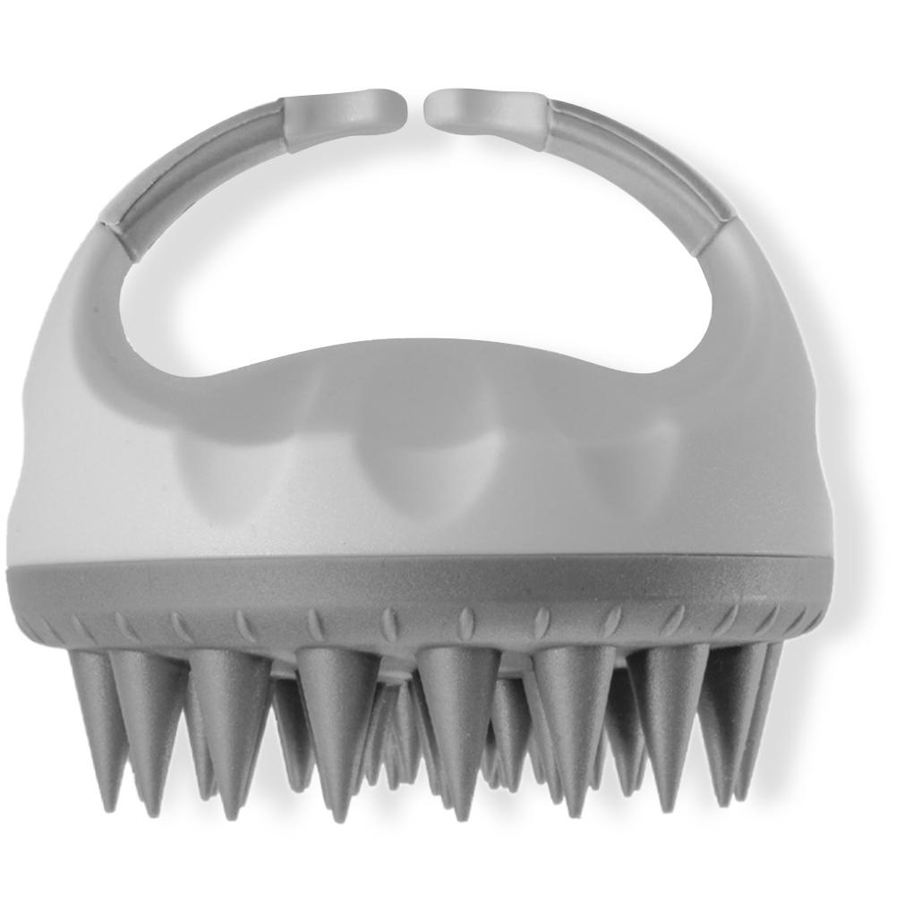 Bàn Chải Silicone Massage Tẩy Tế Bào Chết Chăm Sóc Da Đầu