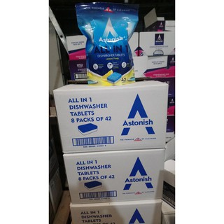 Viên rửa chén bát all in 1 Astonish C2171 42 Viên.