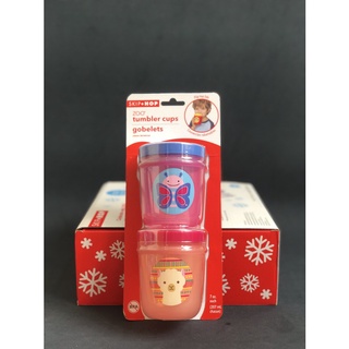 Bộ 2 Ly (cốc) tập uống cho bé Skip Hop Zoo Tumbler Cups – Chính Hãng Skiphop nhập Mỹ