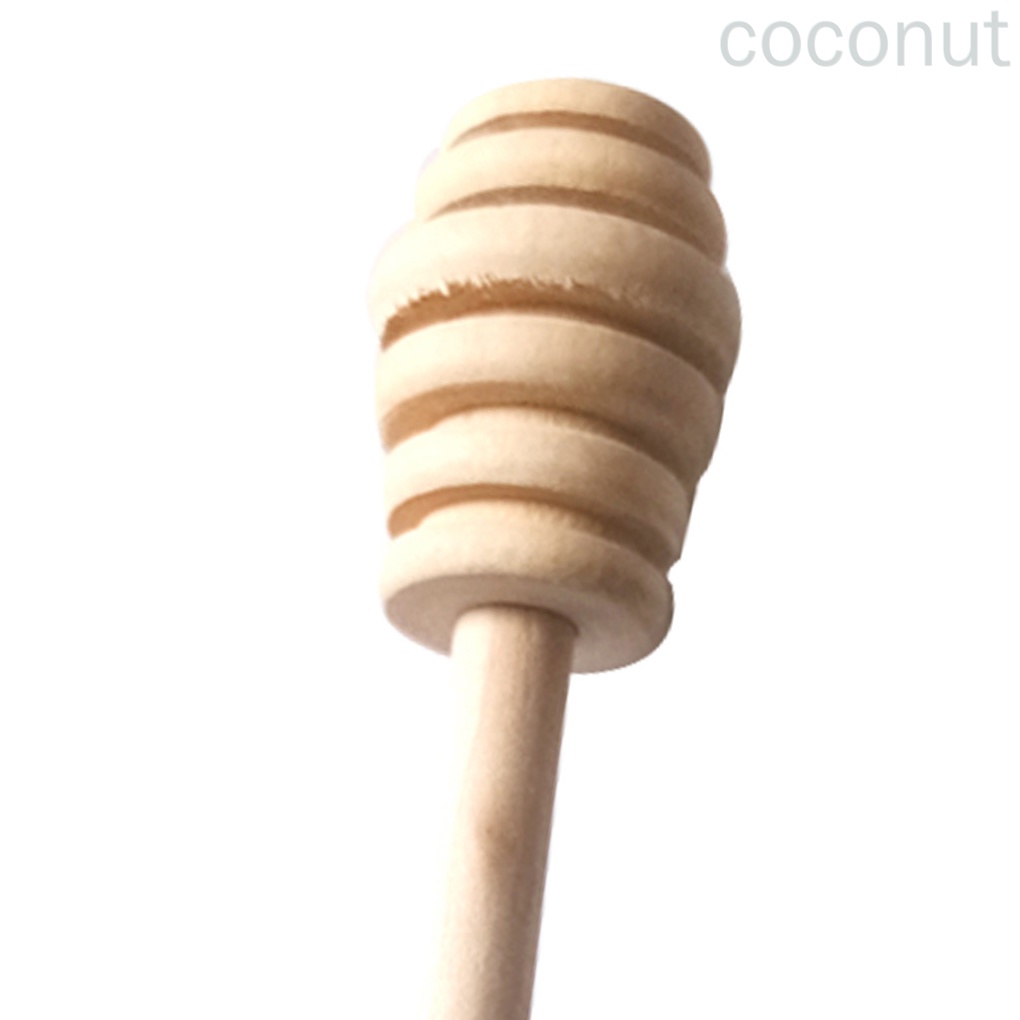 Muỗng Múc Mật Ong Bằng Gỗ Cán Dài Tiện Dụng Cho Nhà Bếp