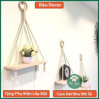 Kệ Gỗ Treo Tường Trang Trí Nhà Cửa Đẹp Mắt