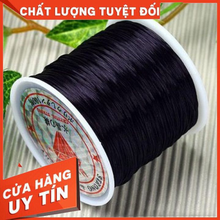 Chỉ nối tóc chuyên dùng  cho Salon -loại chỉ dai đàn hồi tốt -giúp cho thợ nối tóc dễ dàng có maud đen và màu nâucos