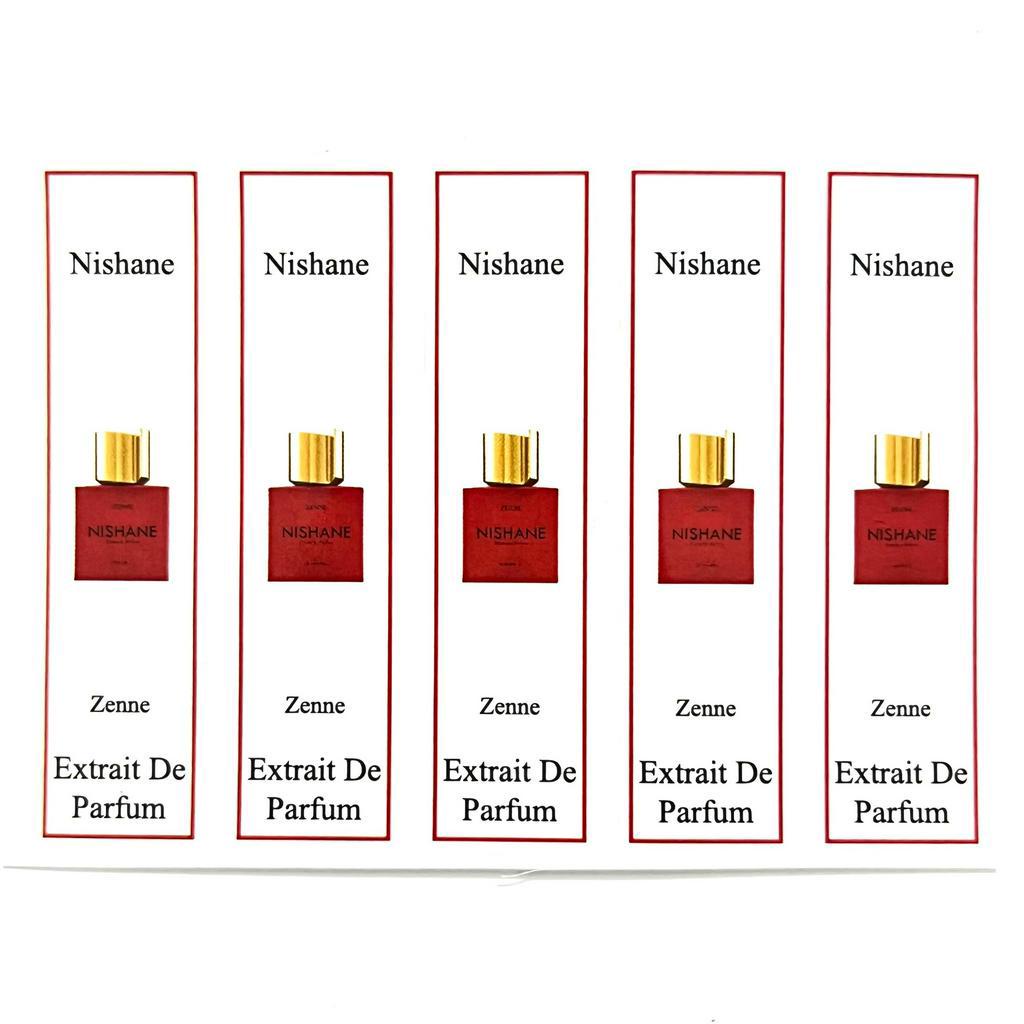 [HCM] Combo 10 Tem Dán Chai Nước Hoa 𝗡𝗶𝘀𝗵𝗮𝗻𝗲 cho chai chiết đủ các dòng.