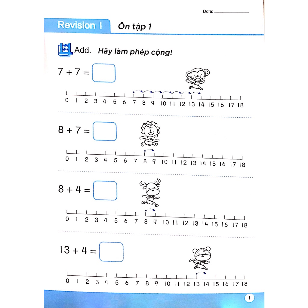 Sách - Toán Song Ngữ Tiền Tiểu Học 6 - Activity Book