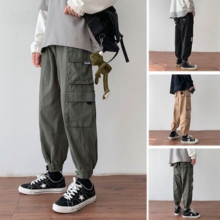Thời Trang Quần Legging Thể Thao Ống Rộng Phong Cách Hàn Quốc Dành Cho Nam