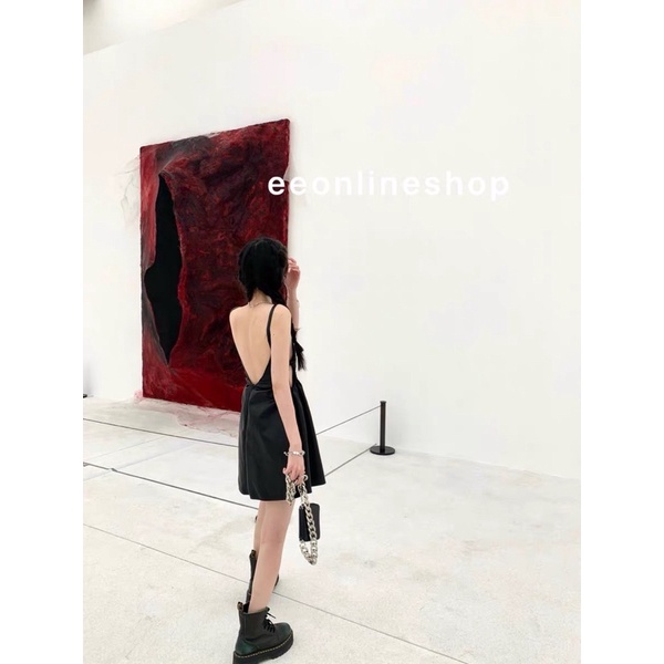 Yếm da Pu QINNI yếm dây da hàng thiết kế cao cấp