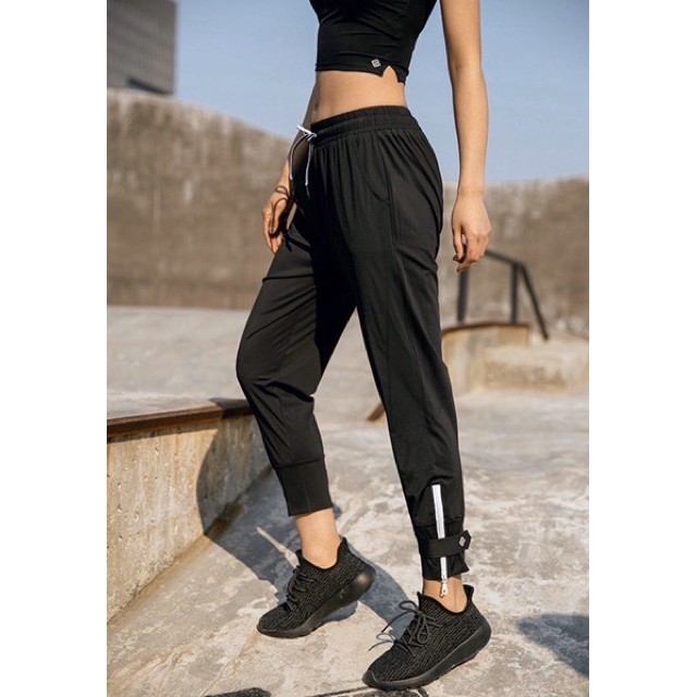 Quần Jogger Phối Dây Kéo Cá Tính, Quần Tập Thể Thao Ống Bo Đủ Màu [Ảnh Chụp Thật] - OQ021