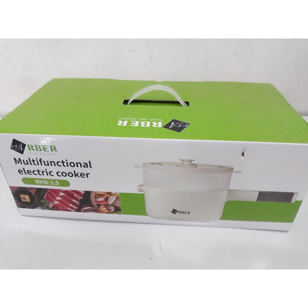 Nồi điện đa năng Arber hàng chính hãng bảo hành 12 tháng