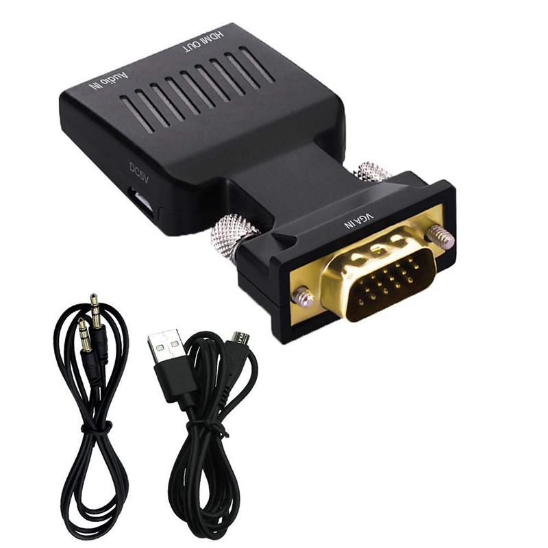 Bộ Chuyển Đổi Vga Sang Hdmi Full Hd Vga Với Đầu Ra Video 1080p