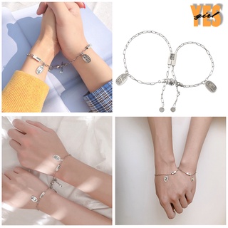Vòng tay đôi nam châm thiết kế độc đáo cho cặp đôi - vòng tay đôi siêu đẹp