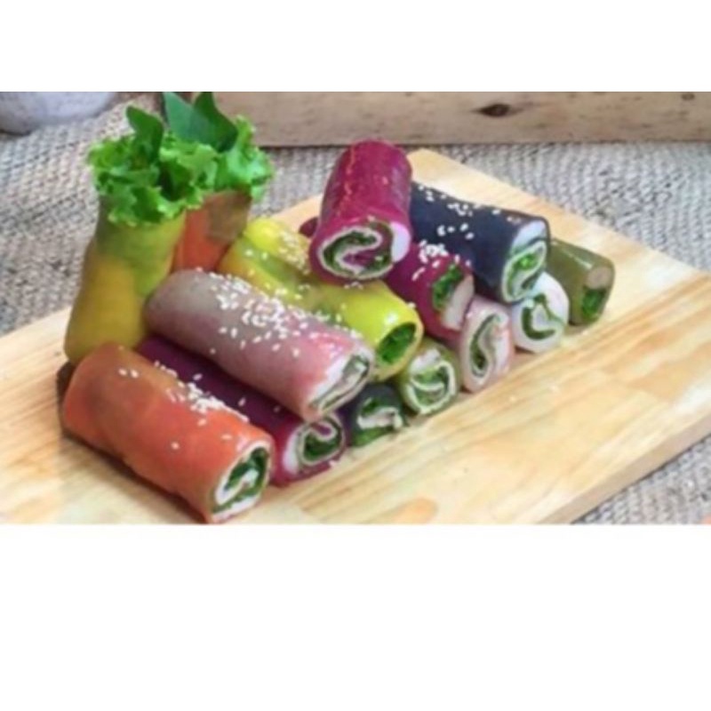 Bánh tráng gạo lứt tím than siêu ngon đặc biệt gói 500g eatclean &amp; healthy.