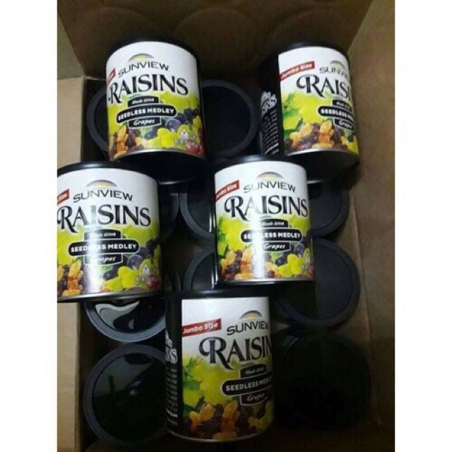 Nho Khô Hỗn Hợp Sunvienw Raisins Nhập Khẩu Mỹ-425g