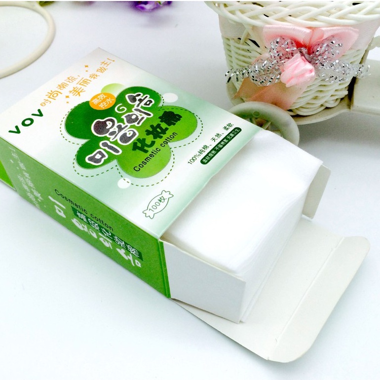 Gói 100 bông tẩy trang - Túi bông tẩy trang mini 🍀Clovershop68🍀