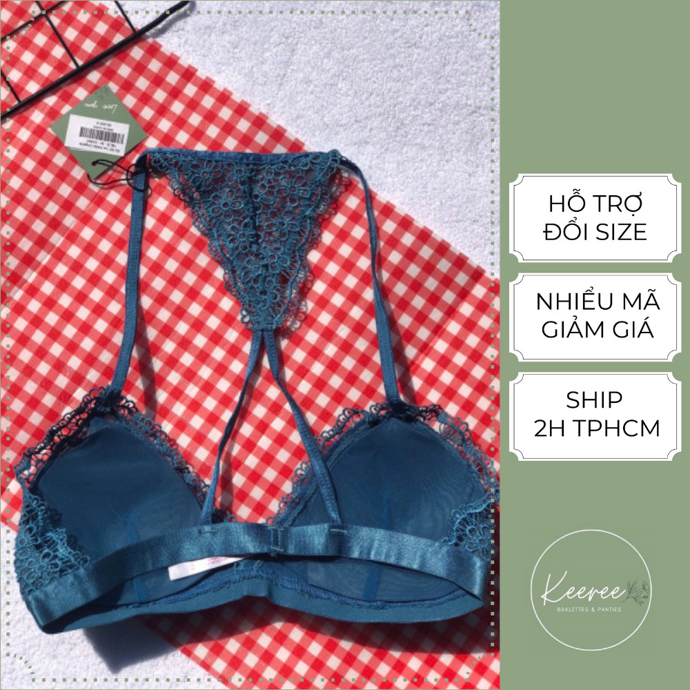 Áo Marca Adda Lingerie NB28 - Áo Bra Không Gọng, Có Mút Lót Mỏng, Định Hình Ngực Đẹp, Ren Đan Dây Lưng