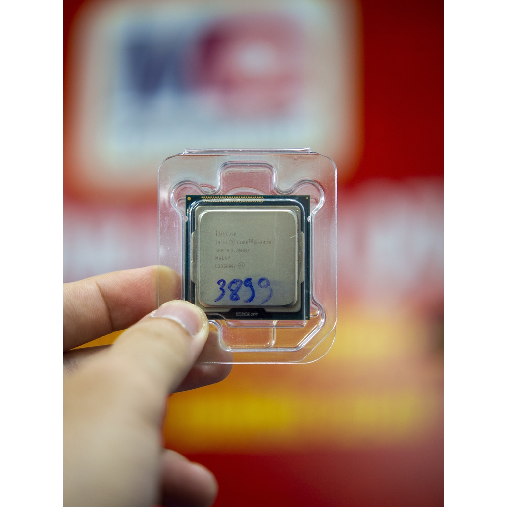 Bộ Vi Xử Lý CPU Intel Core i5 3470 (3.60GHz, 6M, 4 Cores 4 Threads) Like New 99% Bảo hành 1 đổi 1