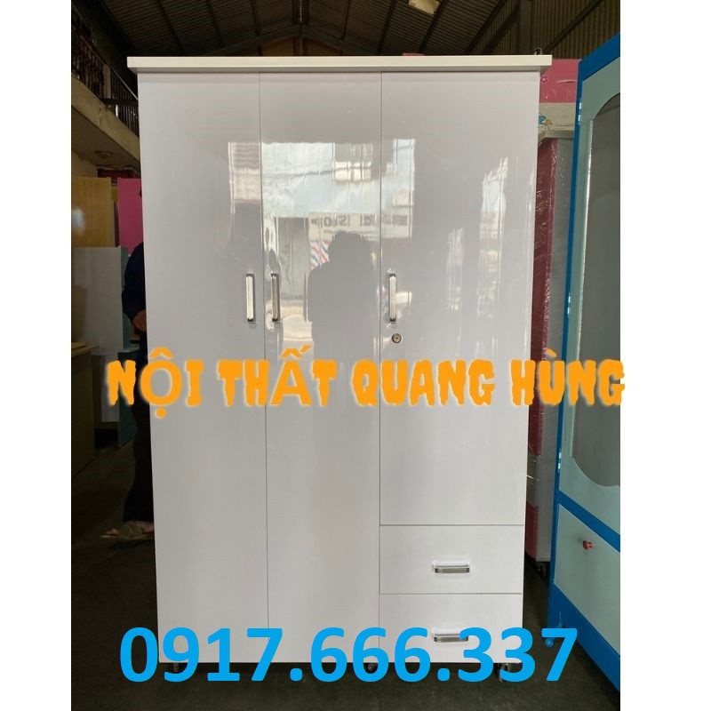 Tủ nhựa đài loan đựng quần áo màu trắng cao 1m7 giá rẻ - GIAO HÀNG HỎA TỐC FREE TRONG NGÀY