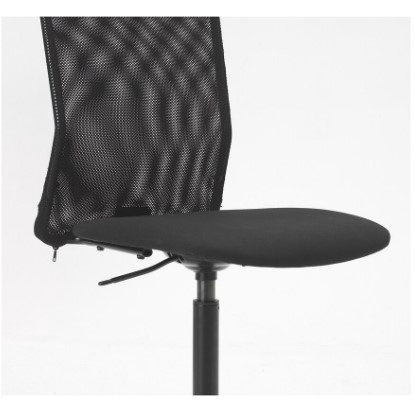 GHẾ XOAY VĂN PHÒNG TOBERGET IKEA - ĐEN