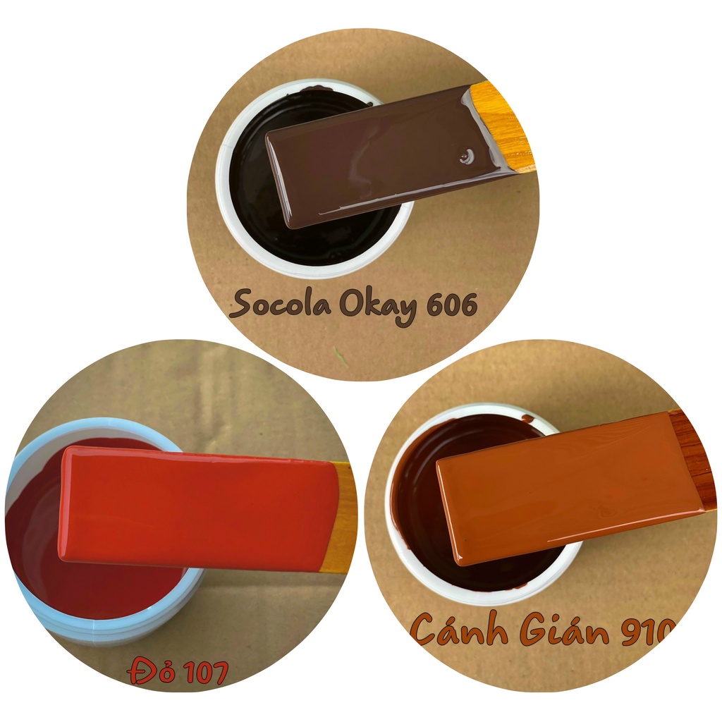 Sơn Chậu Kiểng Hệ Nước Okay 1Kg