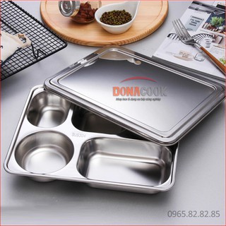 Khay cơm inox 304 Hàn Quốc cao cấp