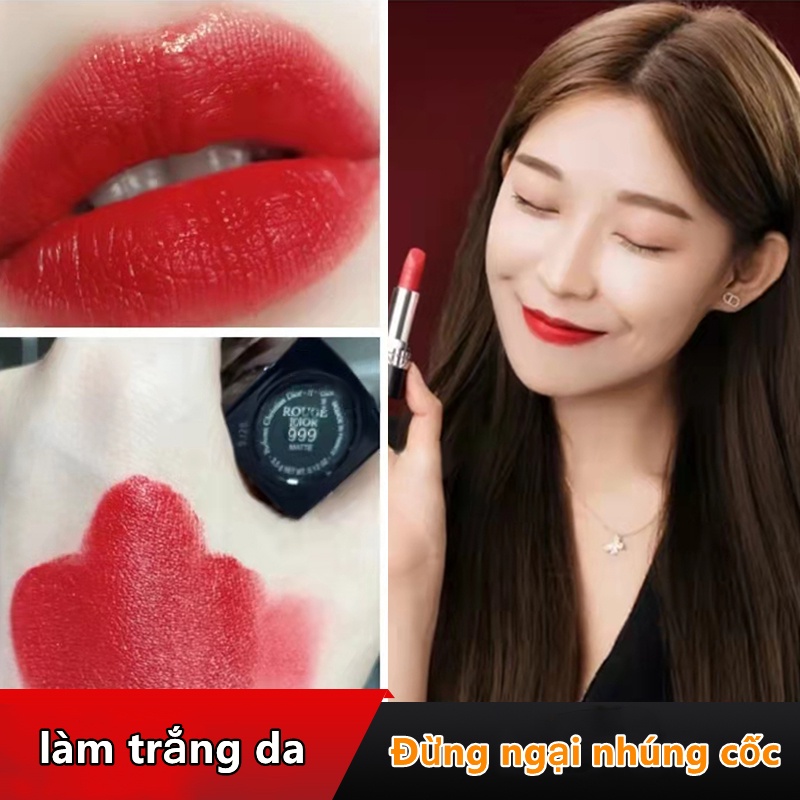 Son Môi Dior Brilliant Blue Gold Velvet 999/720, Matte 888, Satin 028