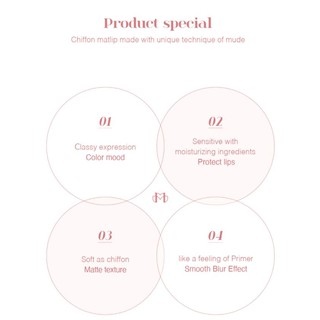 Son thỏi MUDE INSPIRE MATTE LIP 3.5g