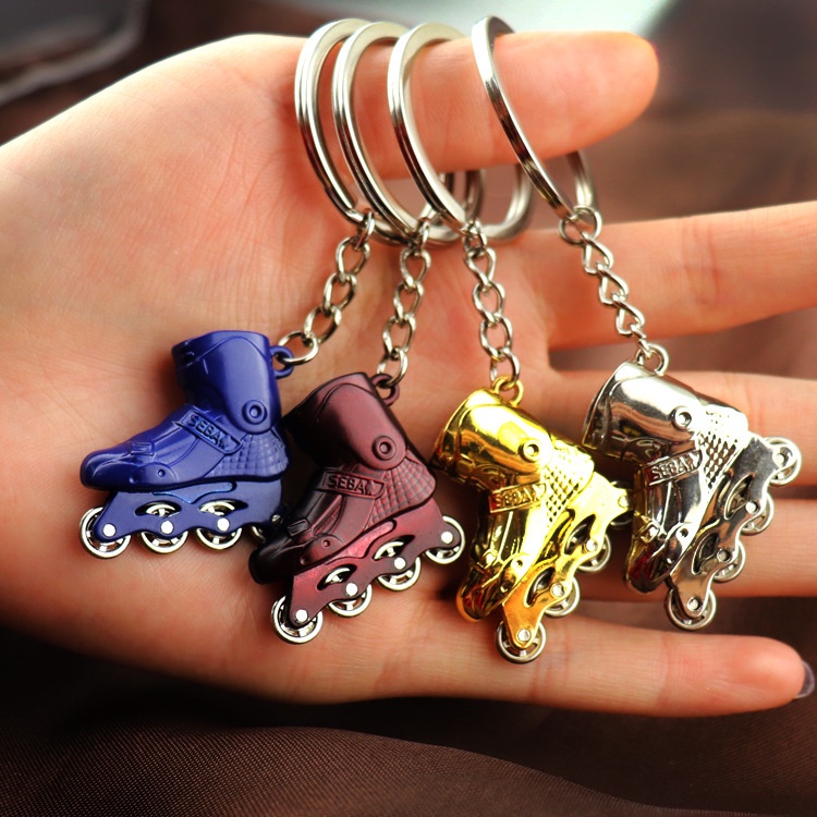 Móc Khóa Hình Giày Trượt Patin Mini Thời Trang