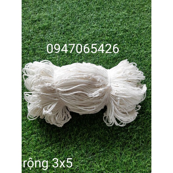 Lưới chắn cầu thang sợi nylon  rộng 0,8 dài 10 (mắt 10cm)