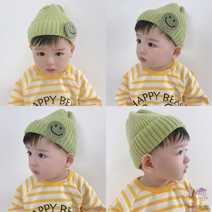 Mũ giữ ấm màu sắc kẹo ngọt co giãn tốt phong cách Hàn Quốc cho bé