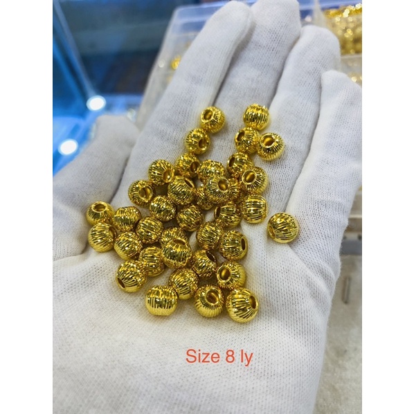 Series Charm bi Au 10 Kara size to từ 6-8-10-12-14-16-18 ly đa dạng- mix vòng cho shop xịn sỉ rẻ nhất -V àng xịn đủ tuổi