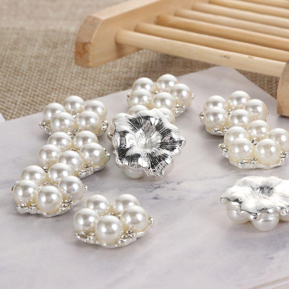 DIACHAVN Bộ 10 Nút Áo Hình Hoa Xinh Xắn