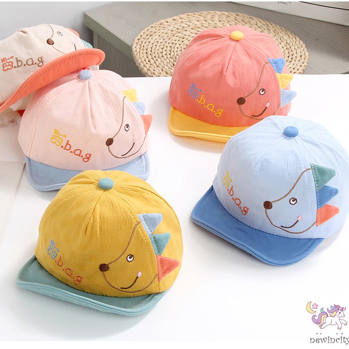 Mũ Lưỡi Trai In Họa Tiết Hoạt Hình Kiểu Hàn Quốc Dễ Thương Cho Bé