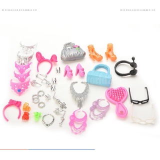 Phụ Kiện Làm Đẹp cho Búp Bê Barbie Búp bê 30cm Vương Miện Cài Tóc, trang sức Búp Bê dễ thương cho búp bê