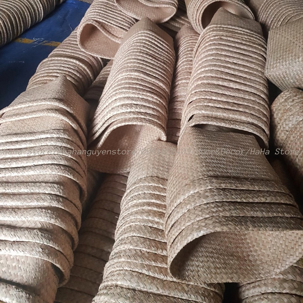 Thúng cói Decor - Giỏ Cói Trồng cây GCD02