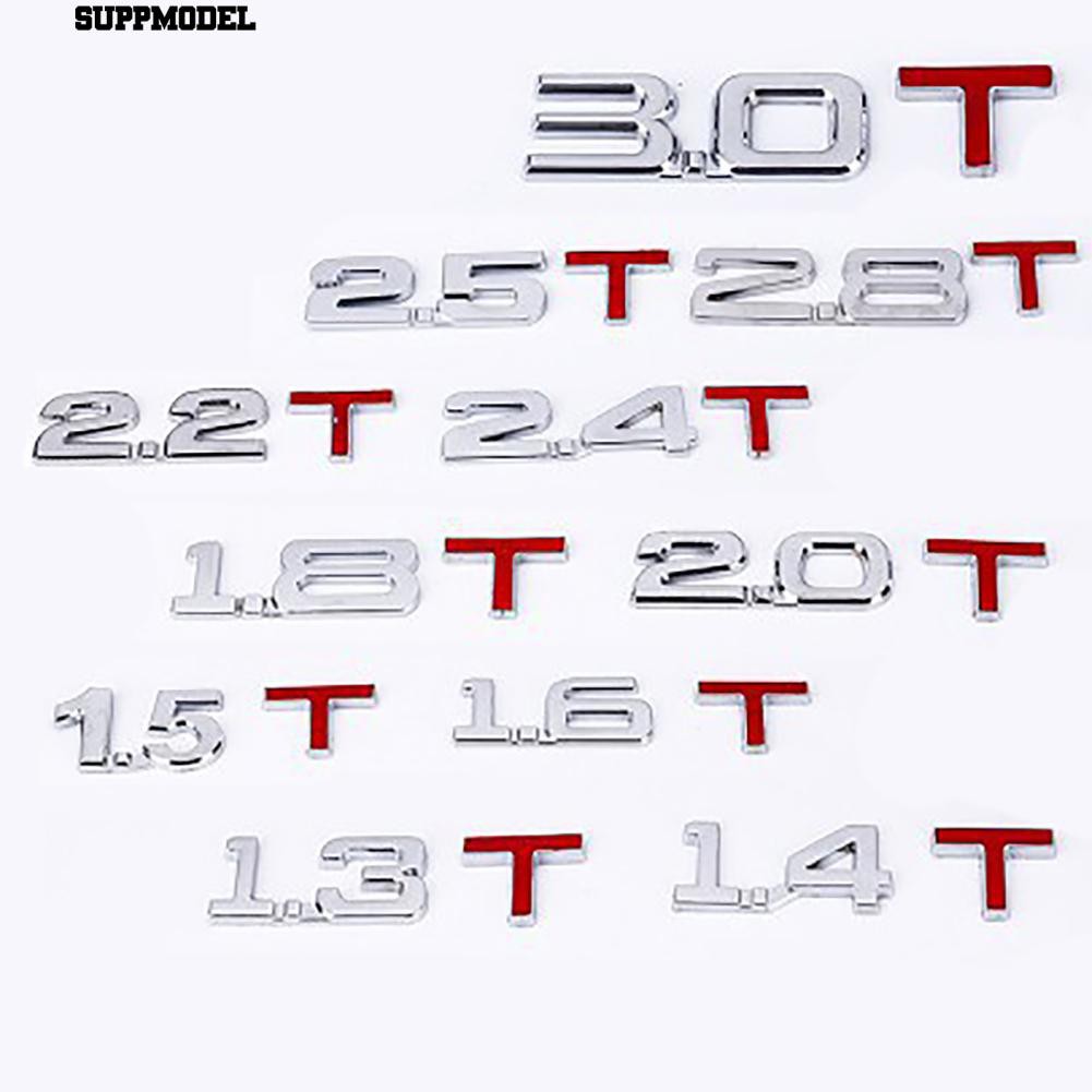 Logo 3D bằng kim loại 1.6 1.8 2.0 " dán trang trí xe hơi | BigBuy360 - bigbuy360.vn