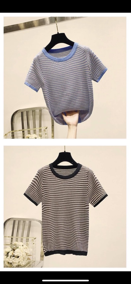 Áo len mongtogi trơn + kẻ