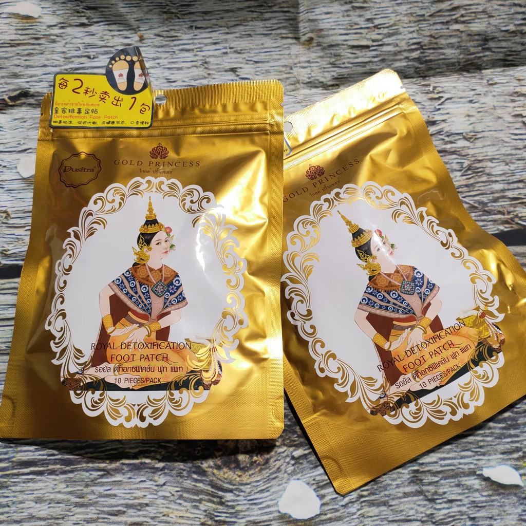 Miếng dán thải đôc chân Gold Thái