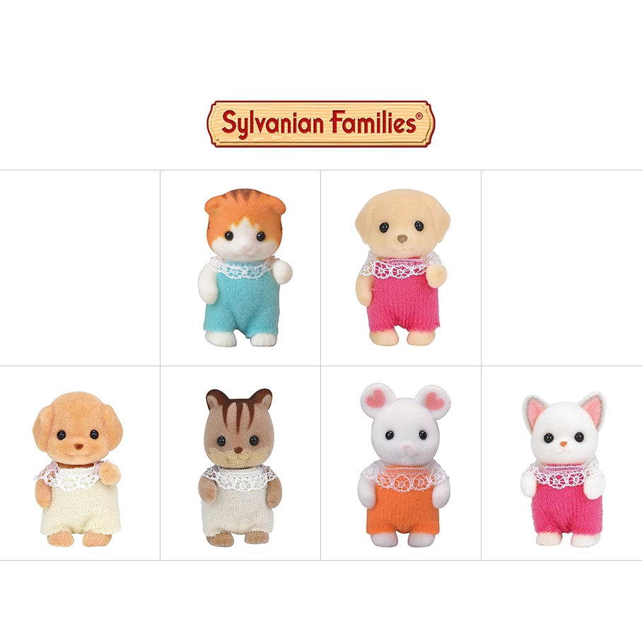 Bộ Sưu Tập Những Em Bé Sylvanian Families Baby Set 2