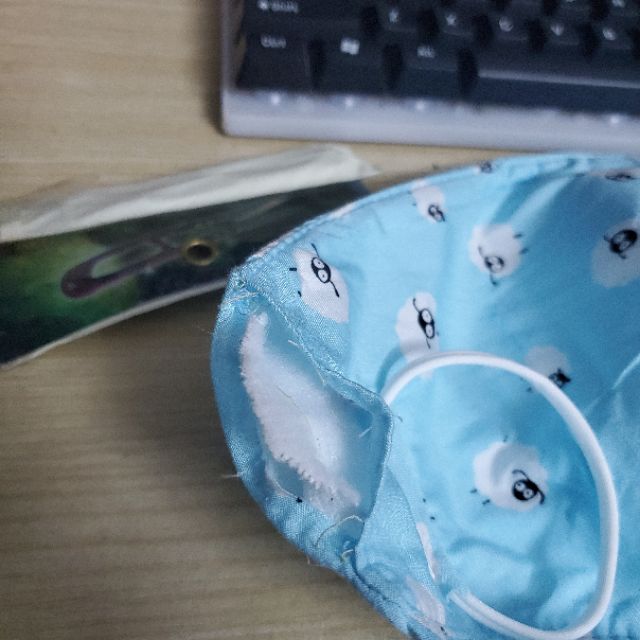 Khẩu trang nữ 3 lớp che trán | BigBuy360 - bigbuy360.vn