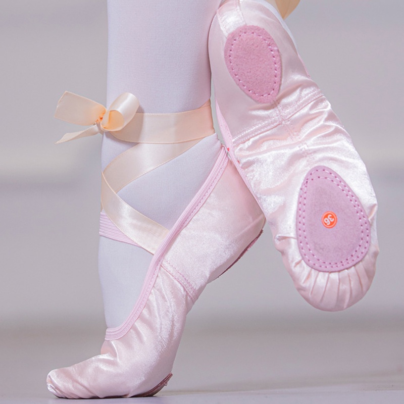 Giày Múa Ba Lê Đế Mềm Dành Cho Bé Gái