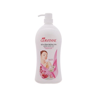 Sữa tắm Gervenne trắng da hương nước hoa lily hồng 900g