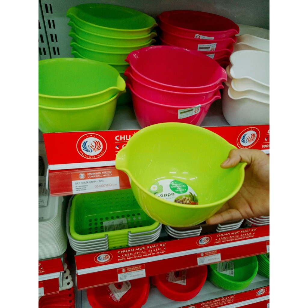 Thau nhựa Coppo 15- 900ml và 1300ml