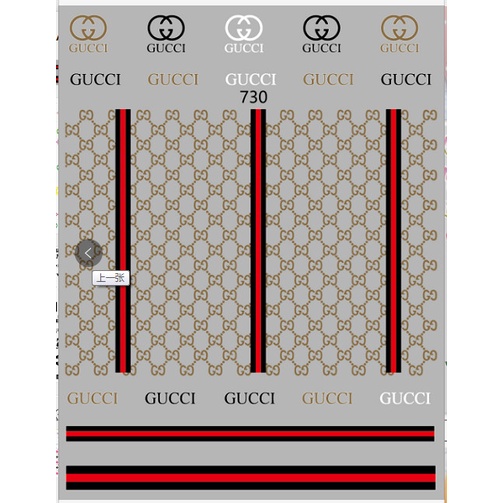 stiker trang tri nail 730