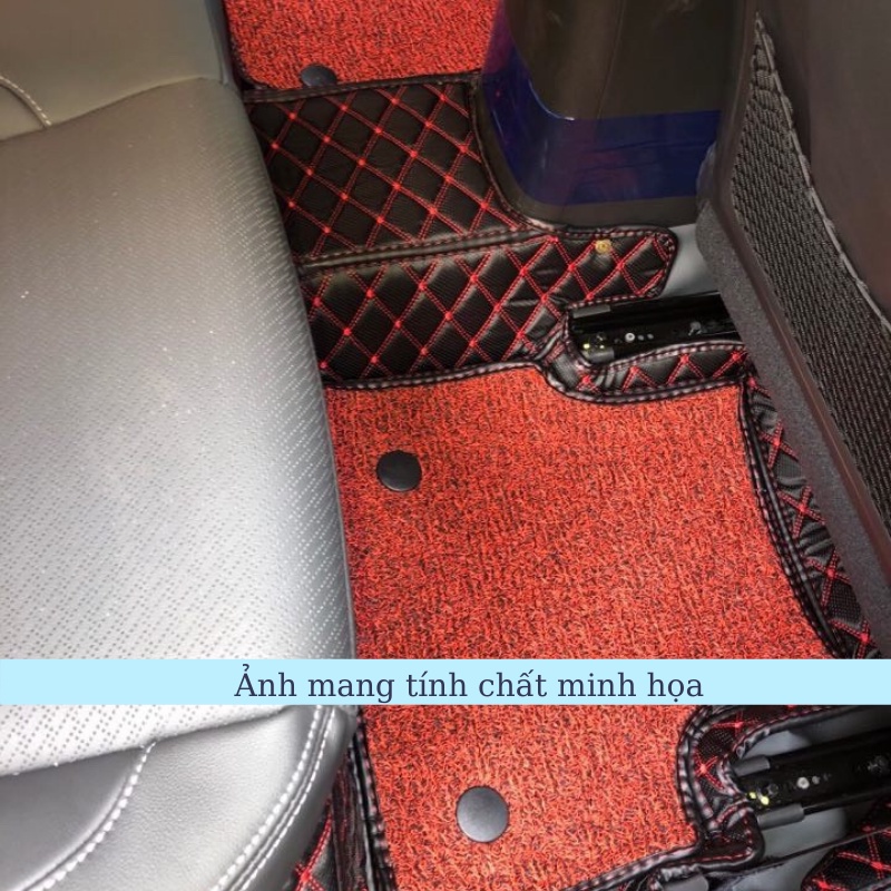 [Da Cacbon Elite] Thảm lót sàn ô tô - Thảm trải sàn ô tô 5D 6D da Cacbon Elite cao cấp Hyundai Kona