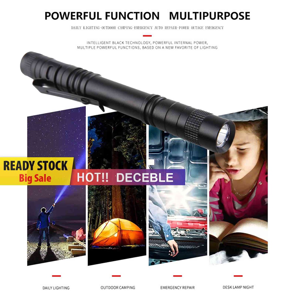 Đèn Pin LED XPE R3 Mini Chống Thấm Nước Bỏ Túi Tiện Dụng