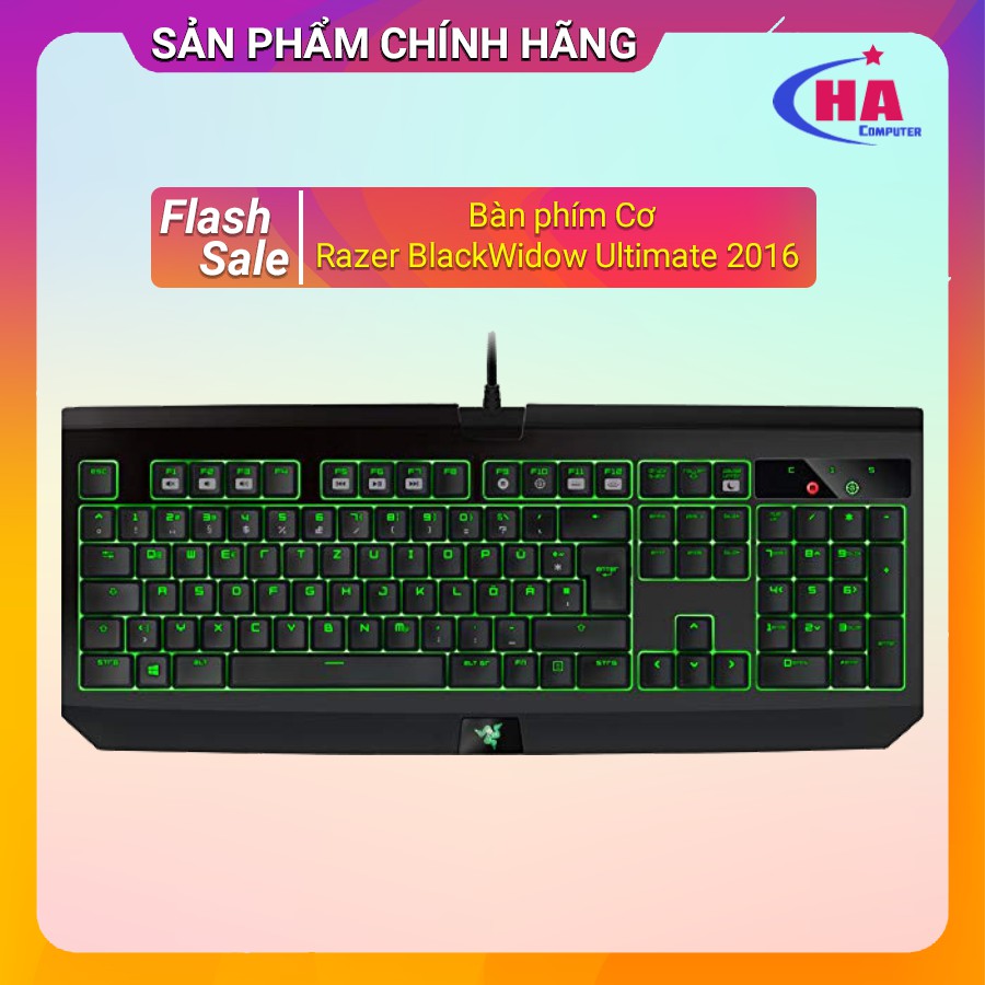 Bàn phím Razer BlackWidow Ultimate 2016 (Hàng cũ)